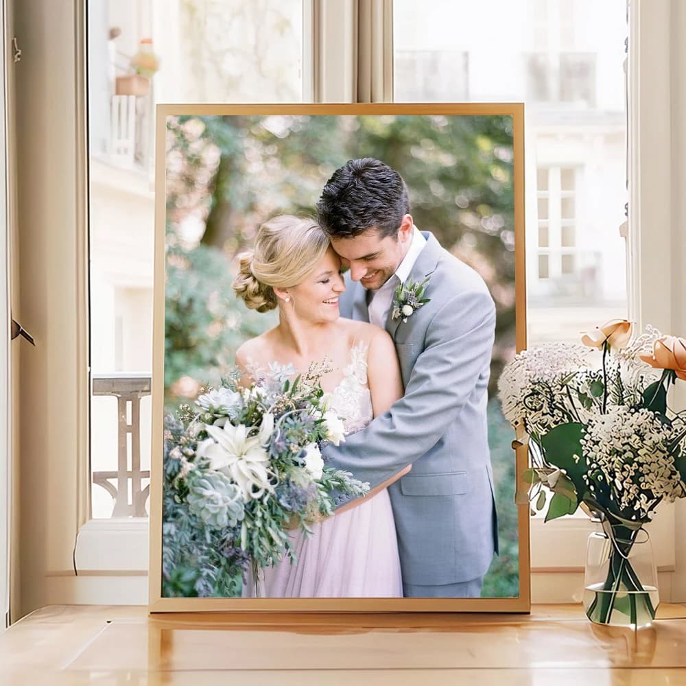 1/2/3 pièces d'impressions sur toile personnalisées, affiches photo pour la vie de famille, animaux de compagnie, anime, anniversaires, mariages, paysages, décoration murale pour la maison